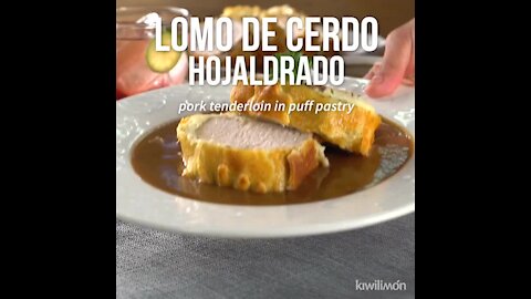 Puffed Pastry Pork Loin