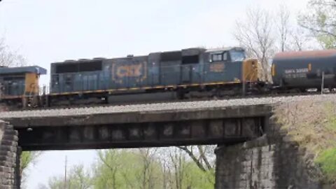 CSX L321 Local Manifest Mixed Freight Train from Lodi, Ohio April 30, 2022