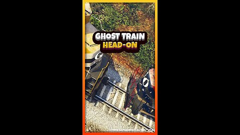 Ghost train head-on | Funny #gtav clips Ep 542 #gtaglitches #gtaonline