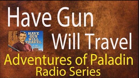 Have Gun Will Travel 1958 ep004 The Outlaw man