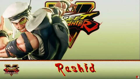 Street Fighter V Arcade Edition: Street Fighter V - Rashid
