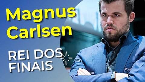 MAGNUS CARLSEN O REI DOS FINAIS ENFRENTANDO JOBAVA