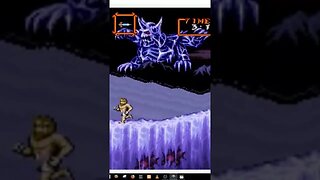 Beating super Ghouls n Ghosts boss with no HP