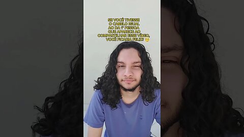 DESAFIO: VOCÊ FICARIA FELIZ DE VER O CABELO DA 1° PESSOA PRA COMPARTILHAR ESSE SHORT? 🤔