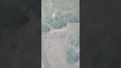 Attacking Ukrainian artillery