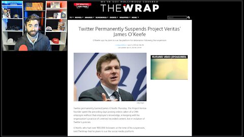 Twitter BANNED & DEFAMED Project Veritas' James O'Keefe | The War On Truth Continues!