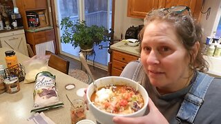 Taco Soup for a gloomy, rainy day!