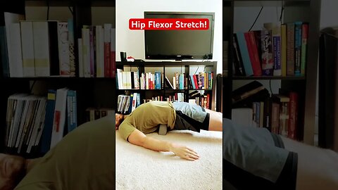 Hip Flexor Stretch! #gym #physicaltherapy #health #wellness #fitness #exercise #stretching