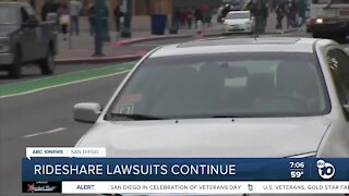 Rideshare Lawsuits Continue