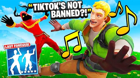 I Trolled Him With NEW Last Forever TikTok Emote.. (Fortnite)