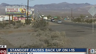 UPDATE: I-15 back open in both directions after standoff