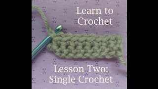 Learn to Crochet: Single Crochet