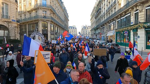 Manifestation place de la Victoire à Paris le 17/12/2022 - Cortège national de la résistance - 2