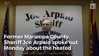 Sheriff Joe Arpaio Weighs In On Roy Moore Race