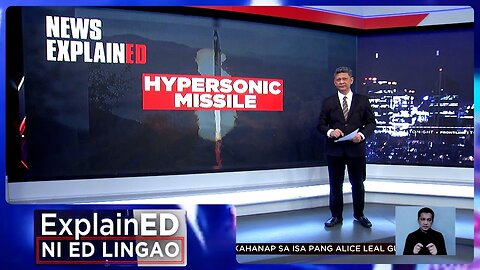 🔴BREAKING News Explained: Hypersonic missile