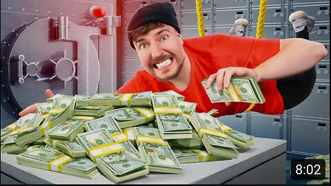 Mr. Beast First One To Rob A Bank Wins $100000