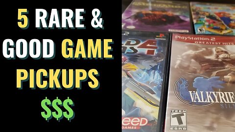 5 RARE and GOOD Retro Game Pickups (Gamecube, Xbox 360, PS2) - Game Pickups Episode 11