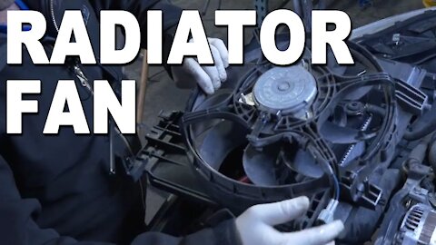 How to remove a Radiator Fan - 2013 Subaru Forester