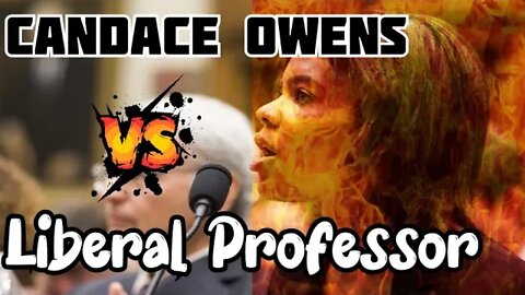 Candace Owens ENDED This Liberal Professor's Career