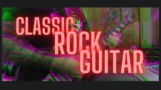 My classic rock backing track and lead. Jamming out.
