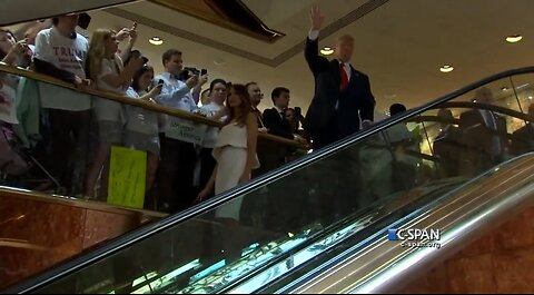 Flashback: Trump’s Historical Escalator Ride and Presidential Campaign Announcement 9 Years Ago [June 16, 2015]