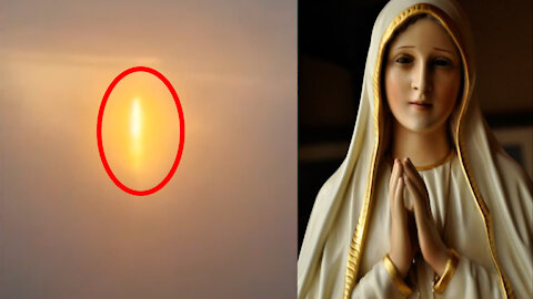 Viral Video Of the Blessed Virgin Mary At The Sky 😱😱