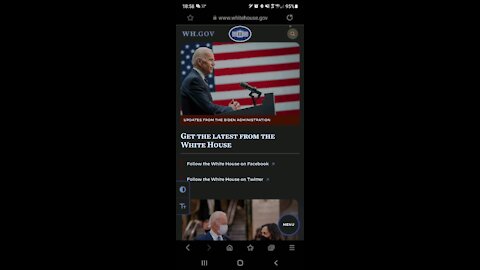 Antifa.com Redirects to Whitehouse Website