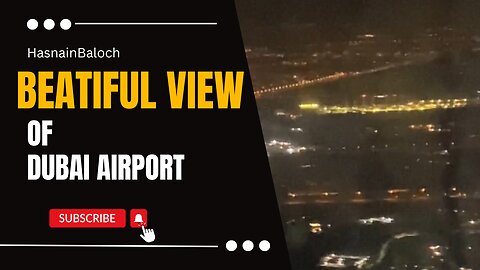 Dubai Airport Arial View