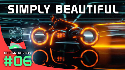 The BEAUTIFUL Light Cycle from TRON Legacy - Design Review #06 | Seeing Wonder