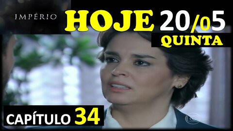 Novela IMPÉRIO Capítulo de hoje QUINTA, 20 de maio de 2021, Resumo Completo Novela