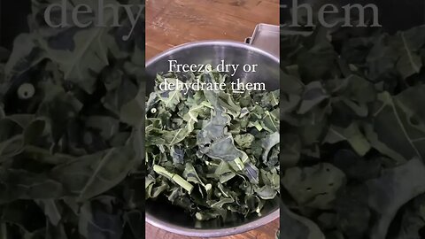 EAT those GREENS!