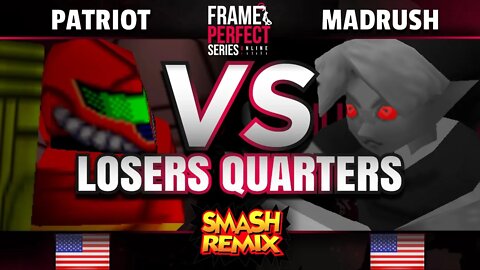 FPS6 Online - USA | Patriot (Samus) vs. Madrush (Young Link) - Smash Remix Losers Quarterfinal