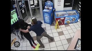 Robbery at gas station