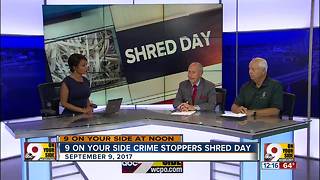 9 On Your Side Crime Stoppers Shed Day