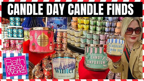 Bath & Body Works | WOW! LOTS OF CANDLE DAY 2023 CANDLES ON THE FLOOR | #candleday #bathandbodyworks