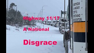 Highway 11 /17 Makes the Trans Canada Highway a National Disgrace