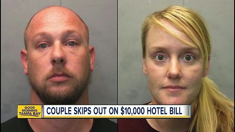 Couple runs out on $10,000 hotel tab in Florida Keys