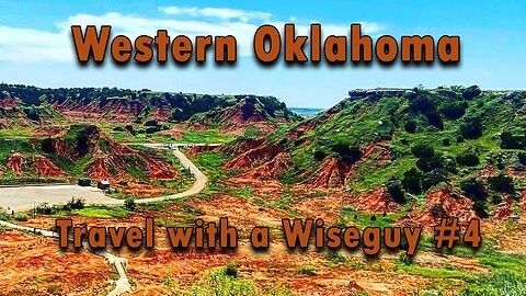 Western Oklahoma 2-day road trip - Great Salt Plains, Gloss Mountain, Holy City of Wichita
