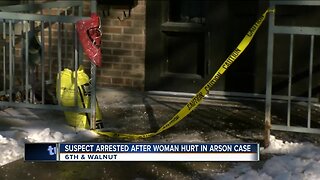One person arrested in connection to suspected arson, police say