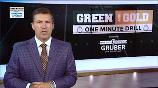 Green and Gold 1 Minute Drill - 9/28