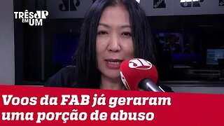 #ThaísOyama: Esses voos da FAB já geraram uma porção de abuso.