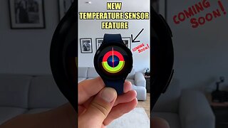 New Temperature Sensor Feature! (Galaxy Watch 5) #shorts