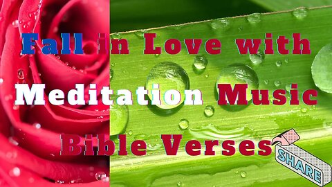 🌈! Meditation! Bible!Verses! soaking music god's promises! healing scriptures with soaking music👇