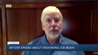 7 UpFront: Former Governor Rick Snyder speaks about endorsing Joe Biden