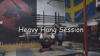 Weightlifting Training - Heavy Hang Training