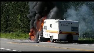 Jeep Engulfed By Fire In Minutes, Leaves Mother & Her Kids Left Stranded! | Jason Asselin