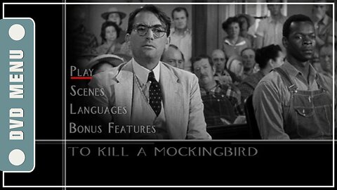 To Kill a Mockingbird - DVD Menu