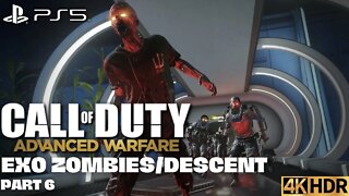 COD: Advanced Warfare Exo Zombies on Descent Part 6 | PS5, PS4 | 4K HDR (No Commentary Gaming)
