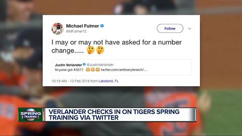Justin Verlander creates Twitter buzz as Tigers start first camp in over a decade without him