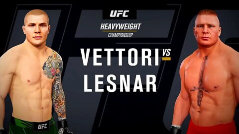 EA Sports UFC 4 Gameplay Brock Lesnar vs Marvin Vettori